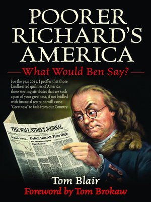 cover image of Poorer Richard's America
